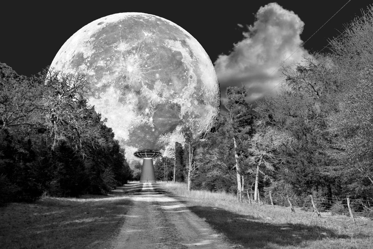 blood moon clouds street UFO B+W.jpg